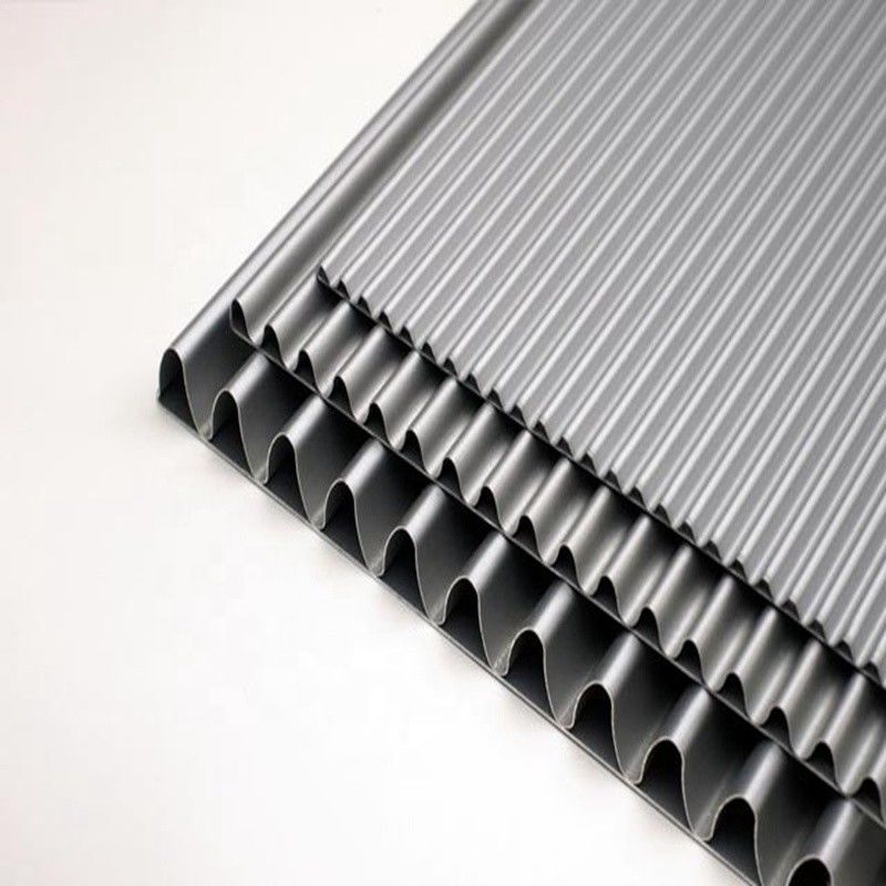 1500 X 4000 Mm A2 FR Oluklu Alüminyum Çatı Kaplama Levhaları Çatı LDPE için Kompozit Panel