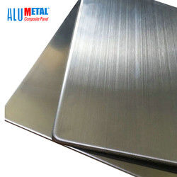 0.3mm 1220mm Metal Kompozit Panel Korozyona Dirençli PVDF Dış Metal Duvar Panelleri